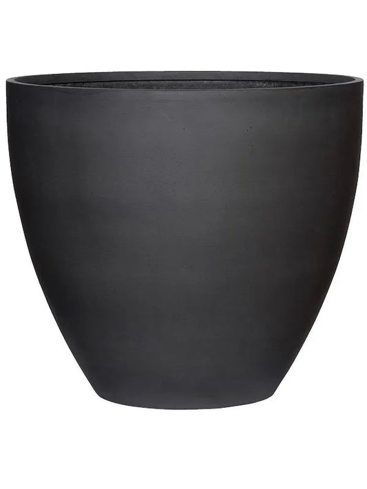 Refined Plant Pot 61cm Height 67cm Dia Jesslyn L Volcano Black