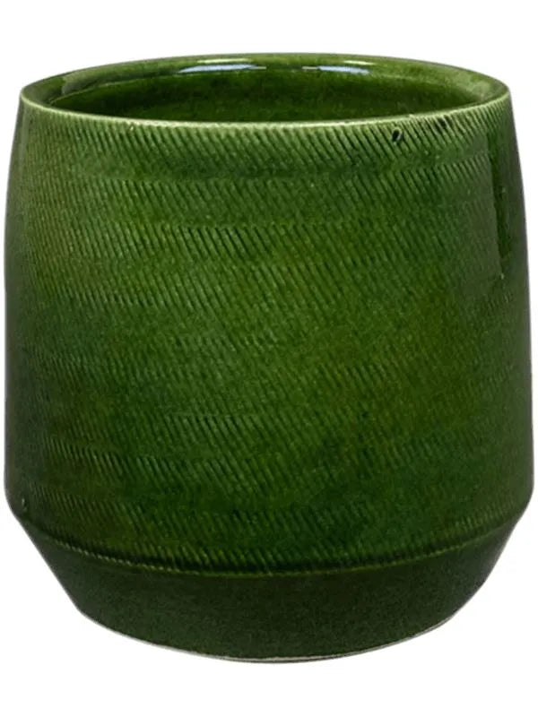 Remi Plant Pot 15cm Height 11cm Dia Pot Green