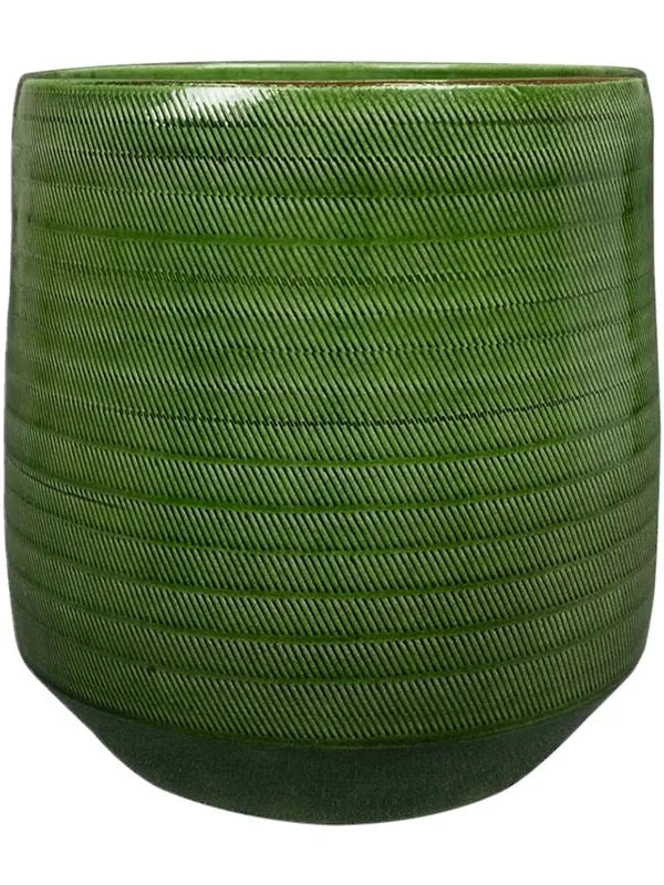 Remi Plant Pot 25cm Height 18cm Dia Pot Green