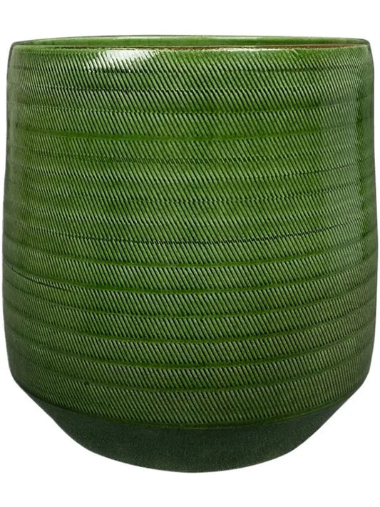 Remi Plant Pot 25cm Height 18cm Dia Pot Green