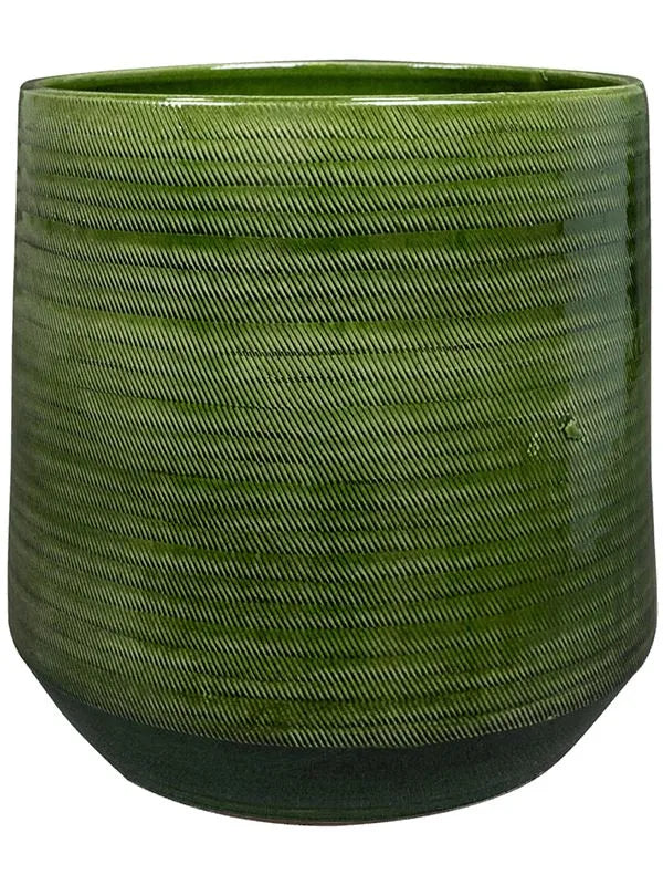 Remi Plant Pot 28cm Height 23cm Dia Pot Green