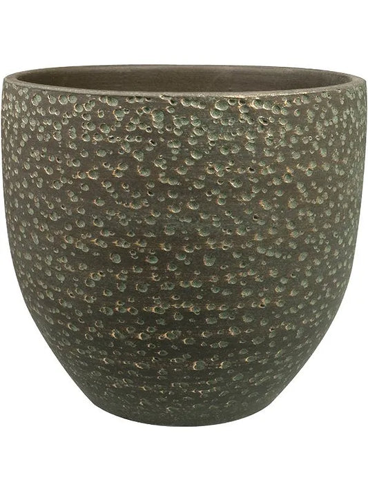 Rinca Plant Pot 26cm Height 26cm Dia Pot Shiny Green
