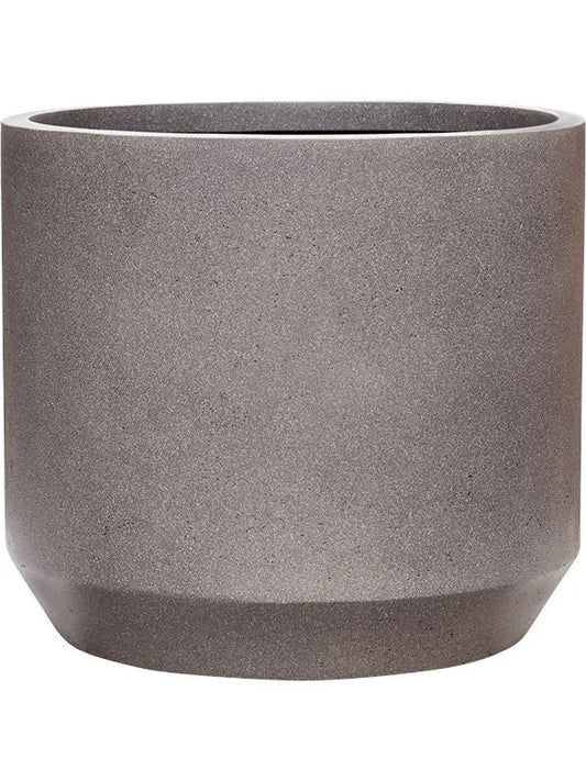 Rotunda Urban Plant Pot 35cm Height 30cm Dia Cylinder Urban Cool Grey