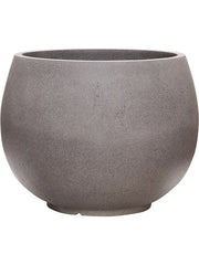 Rotunda Urban Plant Pot 38.5cm Height 39.5cm Dia Globe Urban Cool Grey