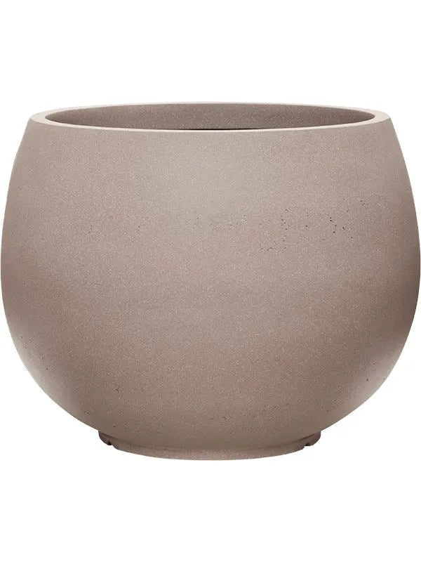 Rotunda Urban Plant Pot 46cm Height 48cm Dia Globe Urban Cement Grey