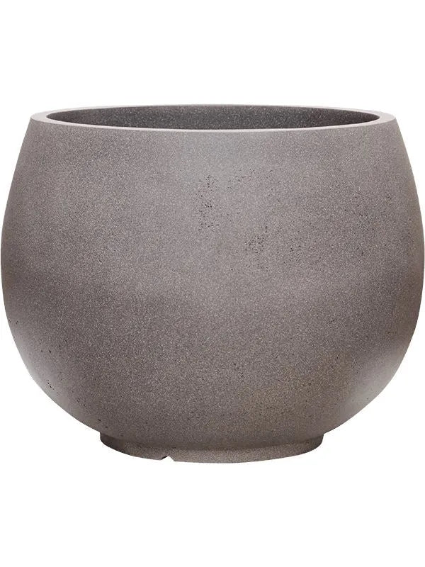 Rotunda Urban Plant Pot 46cm Height 48cm Dia Globe Urban Cool Grey