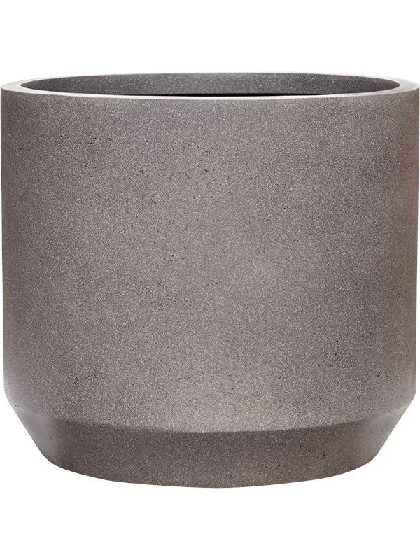 Rotunda Urban Plant Pot 49cm Height 51cm Dia Cylinder Urban Cool Grey