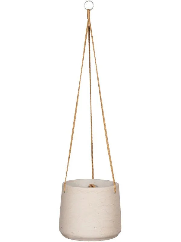 Rough Plant Pot 20cm Height 19cm Dia Patt (hanging) XL Grey Washed