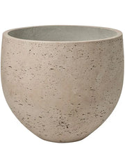 Rough Plant Pot 28cm Height 30cm Dia Mini Orb L Grey Washed
