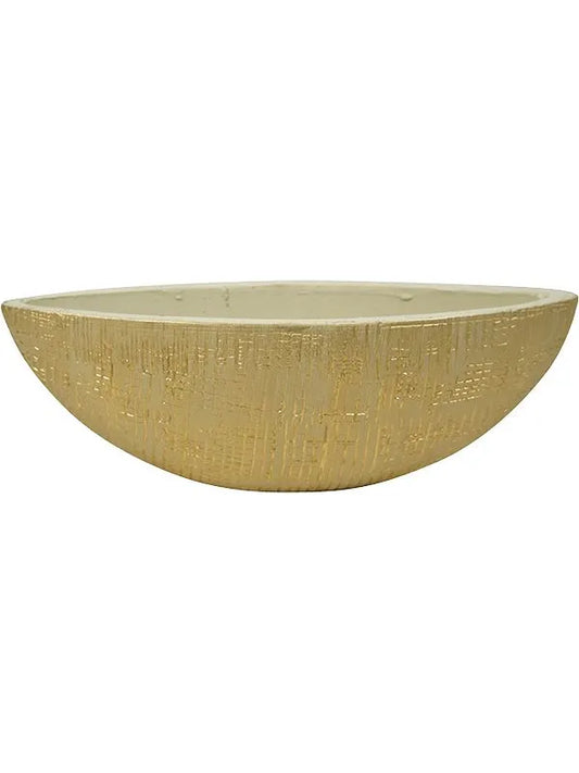 Ryan Plant Pot 12cm Height 10cm Dia Boat Shiny Sand