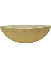 Ryan Plant Pot 12cm Height 10cm Dia Boat Shiny Sand