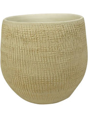 Ryan Plant Pot 20cm Height 17cm Dia Pot Shiny Sand