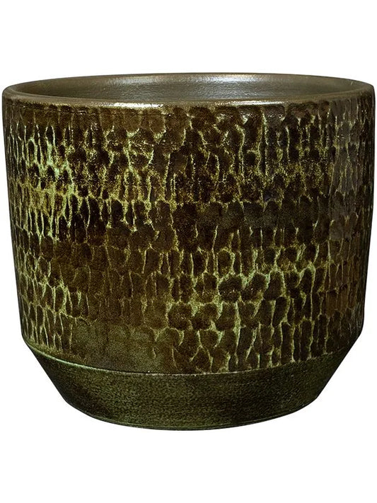 Sanna Plant Pot 13cm Height 12cm Dia Pot Moss Green