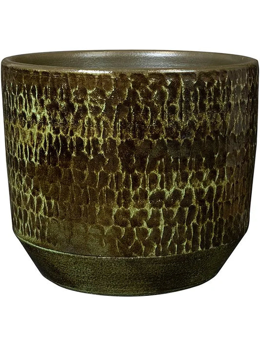 Sanna Plant Pot 19cm Height 19cm Dia Pot Moss Green