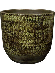 Sanna Plant Pot 26cm Height 29cm Dia Pot Moss Green