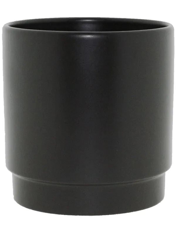 Sense Plant Pot 21cm Height 19cm Dia Pot Matt Anthracite