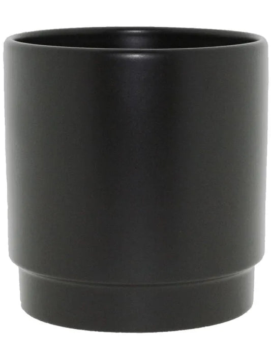 Sense Plant Pot 25cm Height 23cm Dia Pot Matt Anthracite