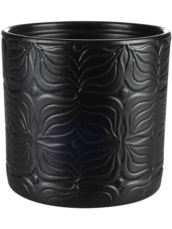 Sil Plant Pot 13cm Height 12cm Dia Pot Matt Black
