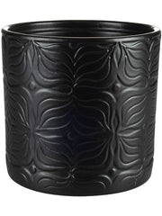Sil Plant Pot 13cm Height 12cm Dia Pot Matt Black