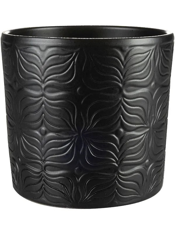 Sil Plant Pot 15cm Height 15cm Dia Pot Matt Black