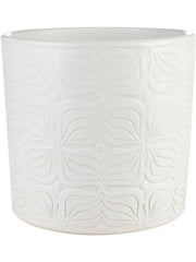 Sil Plant Pot 15cm Height 15cm Dia Pot Matt White