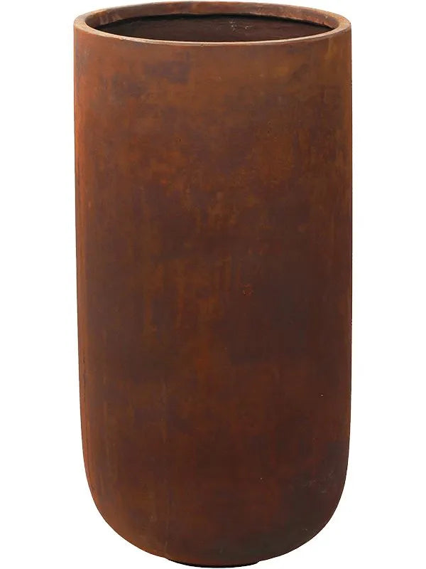 Static (GRC) Plant Pot 75cm Height 33cm Dia Partner rusty