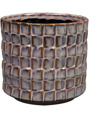 Stian Plant Pot 11cm Height 9cm Dia Pot Deep Purple