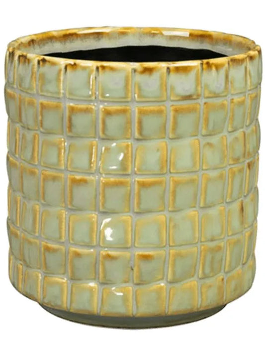 Stian Plant Pot 11cm Height 9cm Dia Pot Soft Jade