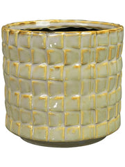 Stian Plant Pot 12cm Height 11cm Dia Pot Soft Jade