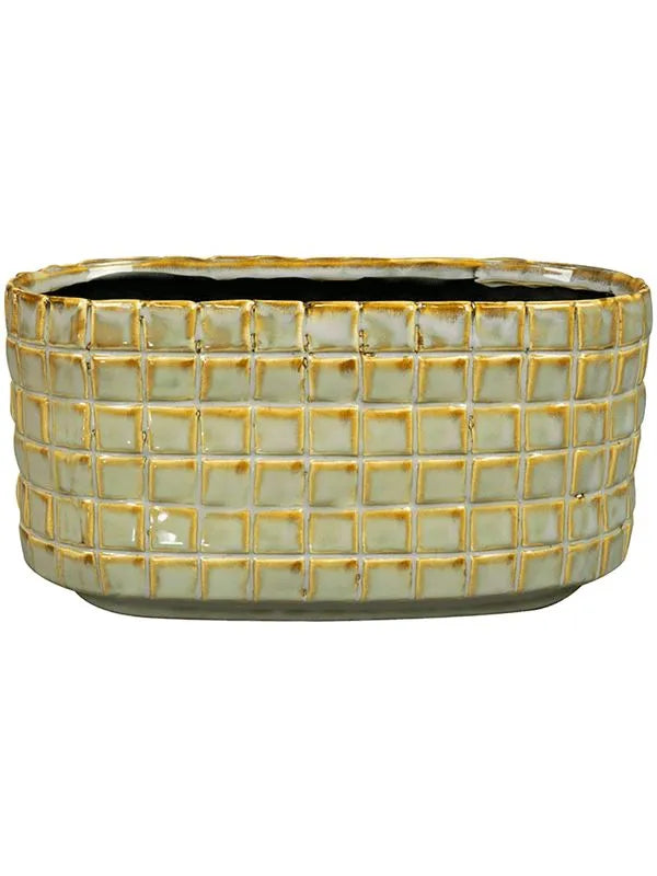 Stian Plant Pot 13cm Height 11cm Dia Planter Soft Jade