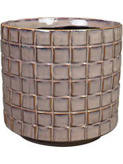 Stian Plant Pot 15cm Height 14cm Dia Pot Deep Purple