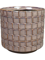 Stian Plant Pot 17cm Height 16cm Dia Pot Deep Purple