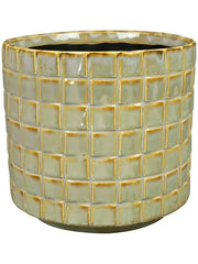Stian Plant Pot 17cm Height 16cm Dia Pot Soft Jade