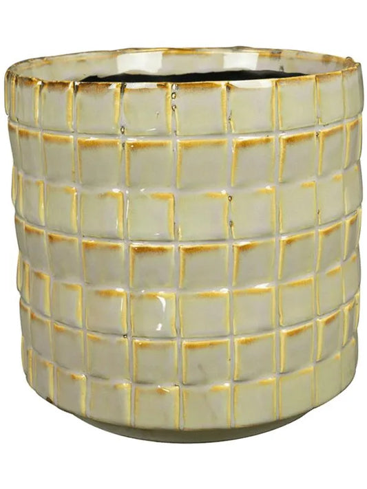 Stian Plant Pot 20cm Height 19cm Dia Pot Soft Jade