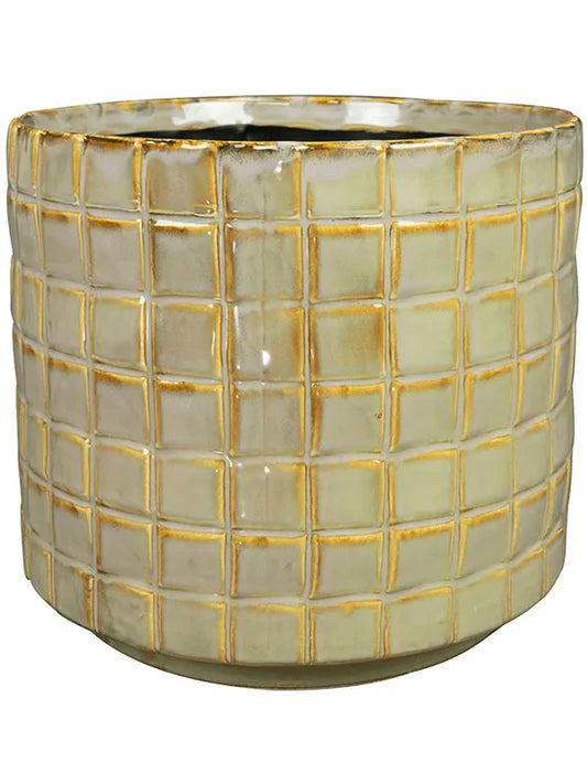 Stian Plant Pot 22cm Height 23cm Dia Pot Soft Jade