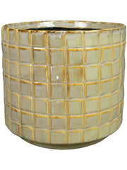 Stian Plant Pot 22cm Height 23cm Dia Pot Soft Jade