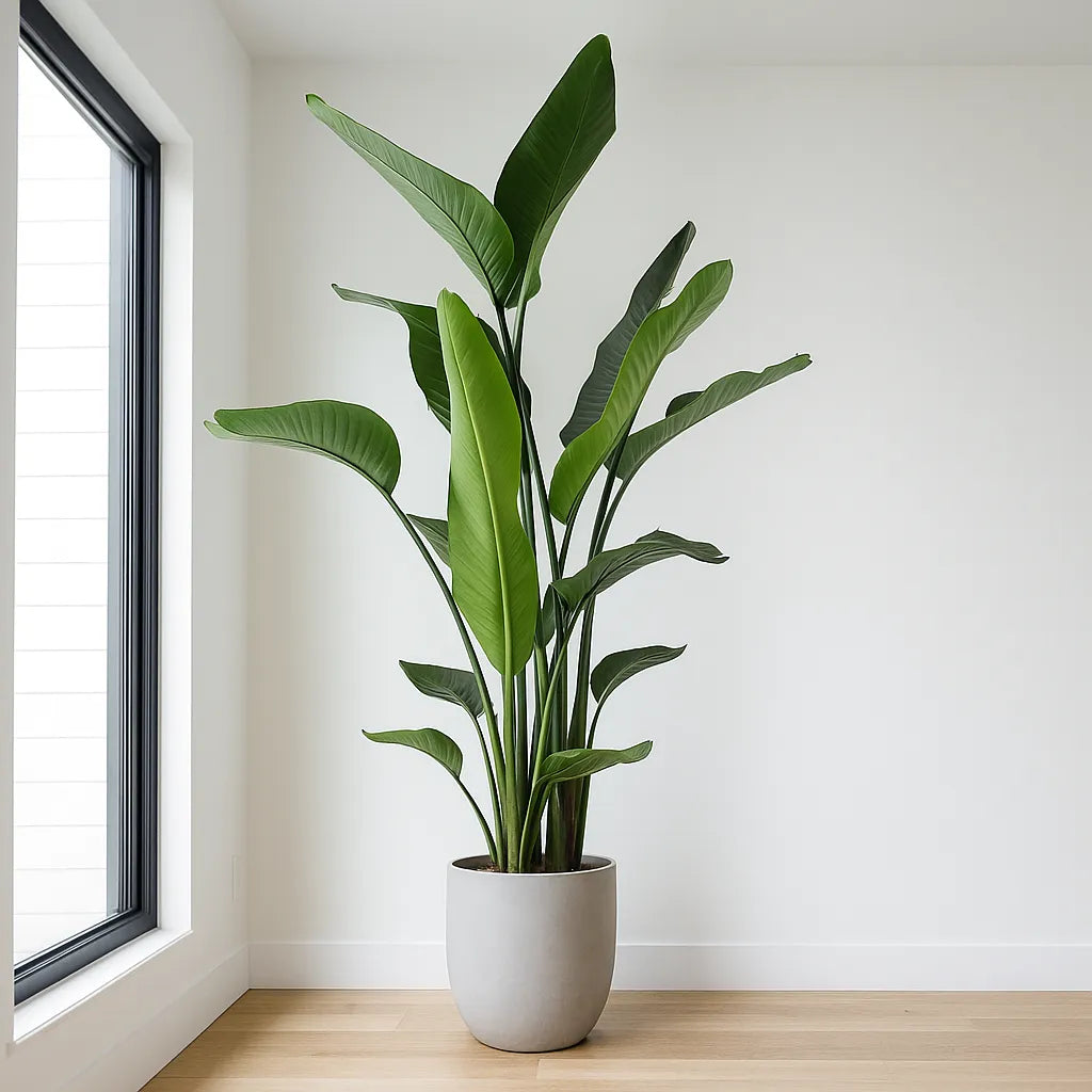 strelitzia nicolai indoor plant Strelitzia Nicolai Bird of Paradise House Plant – Plants For All Seasons