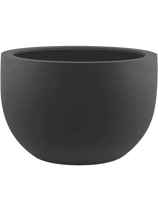 Stretto Plant Pot 47cm Height 72cm Dia New Egg Pot Low Anthracite