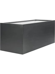 Stretto Plant Pot 50cm Height 42cm Dia Box Anthracite