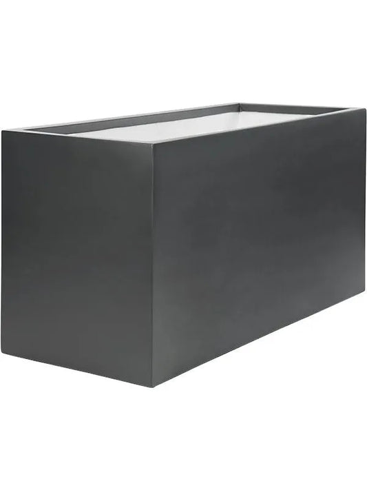 Stretto Plant Pot 60cm Height 42cm Dia High Box Anthracite