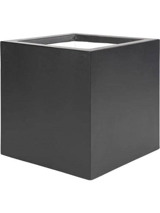 Stretto Plant Pot 60cm Height 52cm Dia Cube Anthracite