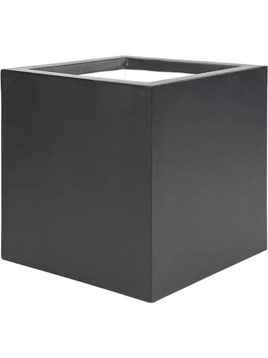 Stretto Plant Pot 80cm Height 72cm Dia Cube Anthracite