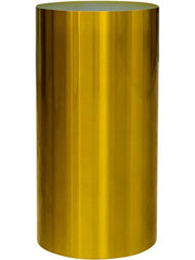 Superline Pilaro Plant Pot 60cm Height 29cm Dia On ring transparent yellow