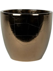 Sven Plant Pot 16cm Height 16cm Dia Pot Gold