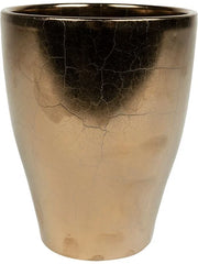 Sven Plant Pot 17cm Height 12cm Dia Pot Gold