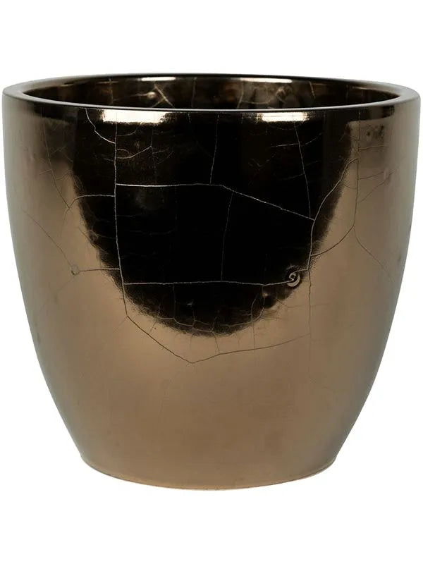 Sven Plant Pot 19cm Height 17cm Dia Pot Gold