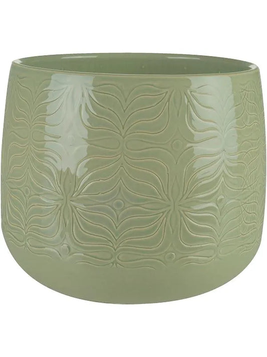 Sytse Plant Pot 13cm Height 12cm Dia Pot Mint