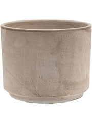 Terra Cotta Plant Pot 21cm Height 24cm Dia Flowerpot Grey