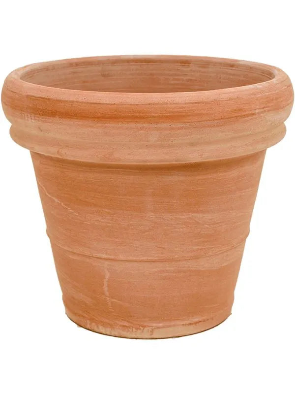 Terra Cotta Plant Pot 32cm Height 30cm Dia Doppio bordo antiques