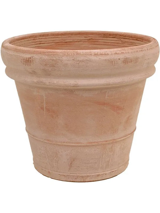 Terra Cotta Plant Pot 41cm Height 41cm Dia Doppio bordo antiques